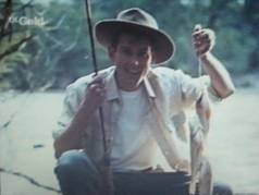 "The flying fisherman": Brett Climo as dr. David Ratcliffe in The Flying Doctors