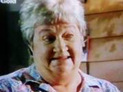 Pat Evison as Mrs. Violet Carnegie in The Flying Doctors. 