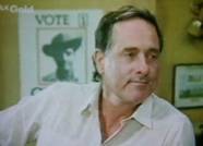 Bruce Barry as George Baxter in The Flying Doctors. 