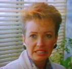 Liz Burch as dr. Chris Randall in The Flying Doctors.