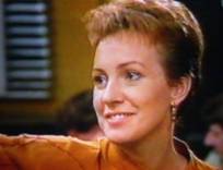 Liz Burch as dr. Chris Randall in The Flying Doctors.