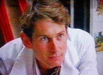 Brett Climo as dr. David Ratcliffe in The Flying Doctors. 