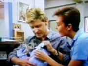 Geoff and Kate Standish (Robert Grubb and Lenore Smith) in The Flying Doctors