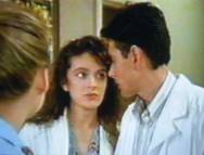 Brett Climo as Dr. David Ratcliffe and Melita Jurisic as Dr. Magda Heller in The Flying Doctors.