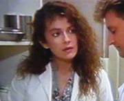 Melita Jurisic as Dr. Magda Heller in The Flying Doctors. 