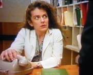 Melita Jurisic as Dr. Magda Heller in The Flying Doctors. 