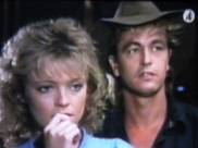 Sam and Emma Patterson (Peter OBrien and Rebecca Gibney) in The Flying Doctors.