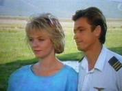 Sam and Emma Patterson (Peter OBrien and Rebecca Gibney) in The Flying Doctors.