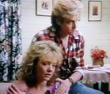 Sam and Emma Patterson (Peter OBrien and Rebecca Gibney) in The Flying Doctors.