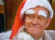 Maurie Fields as Vic Buckley playing Santa Claus in The Flying Doctors. 