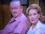 Maurie Fields as Vic Buckley and Val Jellay as Nancy Buckley in The Flying Doctors. 