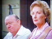 Maurie Fields as Vic Buckley and Val Jellay as Nancy Buckley in The Flying Doctors. 