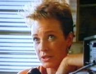 Liz Burch as dr. Chris Randall in The Flying Doctors.