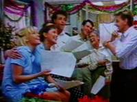 The team of the Flying Doctors. (Tammy MacIntosh as Annie Rogers, Lenore Smith as Kate Standish, Melita Jurisic as Magda Heller, Christopher Stollery as Johnno Johnson, Brett Climo as David Ratcliffe, Beverley Dunn as Clare Bryant, and Robert Grubb as Geoffrey Standish)