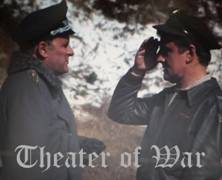 Heal the world: five stories to make it a better place: Theatre of War / A Hogan´s Heroes story by Eva M. Seifert. (In the picture: Werner Klemperer as Kommandant Klink and Bob Crane as Colonel Hogan.)
